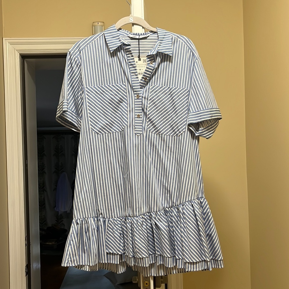 Adorable flowy zara dress
